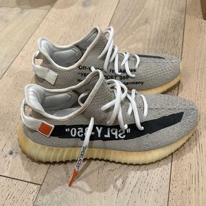 Yeezy Off-White custom sneakers